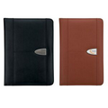 Bonded Leather Letter Size Folio w/ Dome
